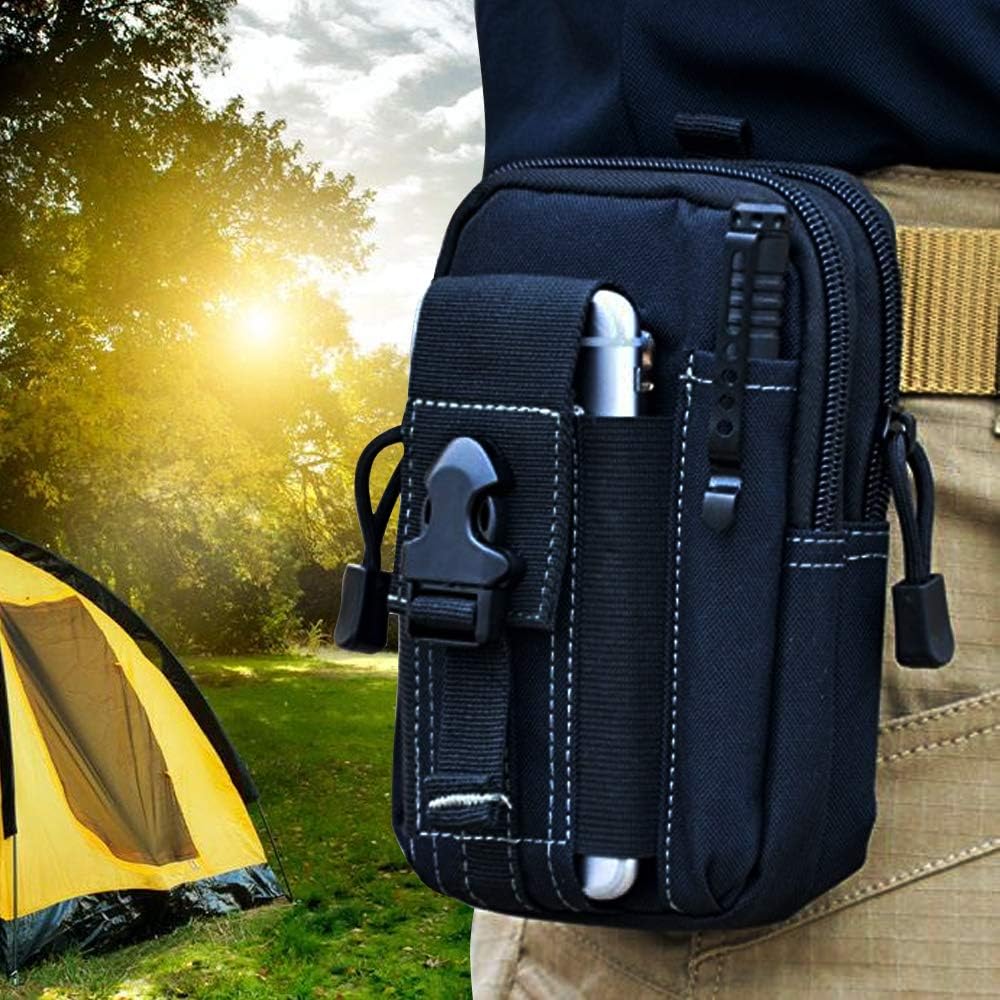 Outdoor Camping Hiking - Tactische Molle Belt Pouch Militaire heuptas