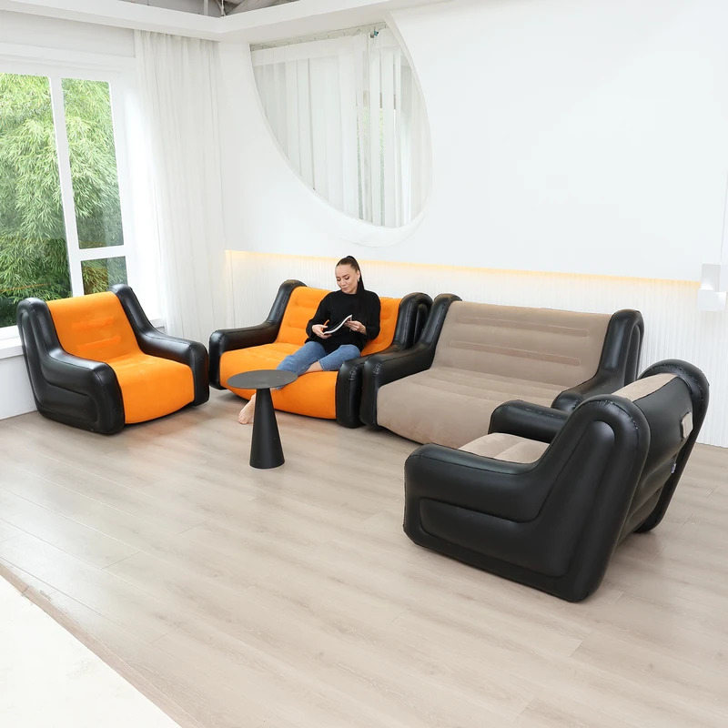Outdoor Camping Couch - Luchtmatras Opblaasbare bank Dubbele opblaasbare stoel
