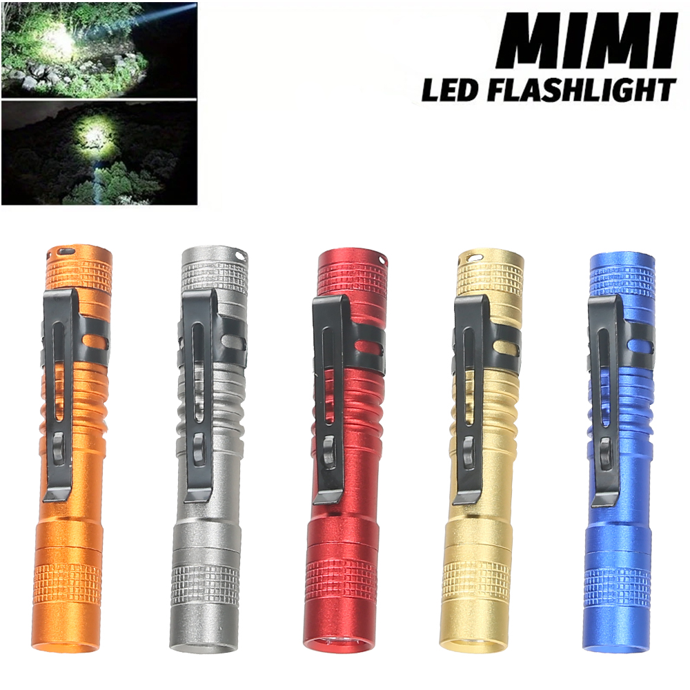 Outdoor Camping Decor - Mini draagbare LED-penlamp met clip Ultra