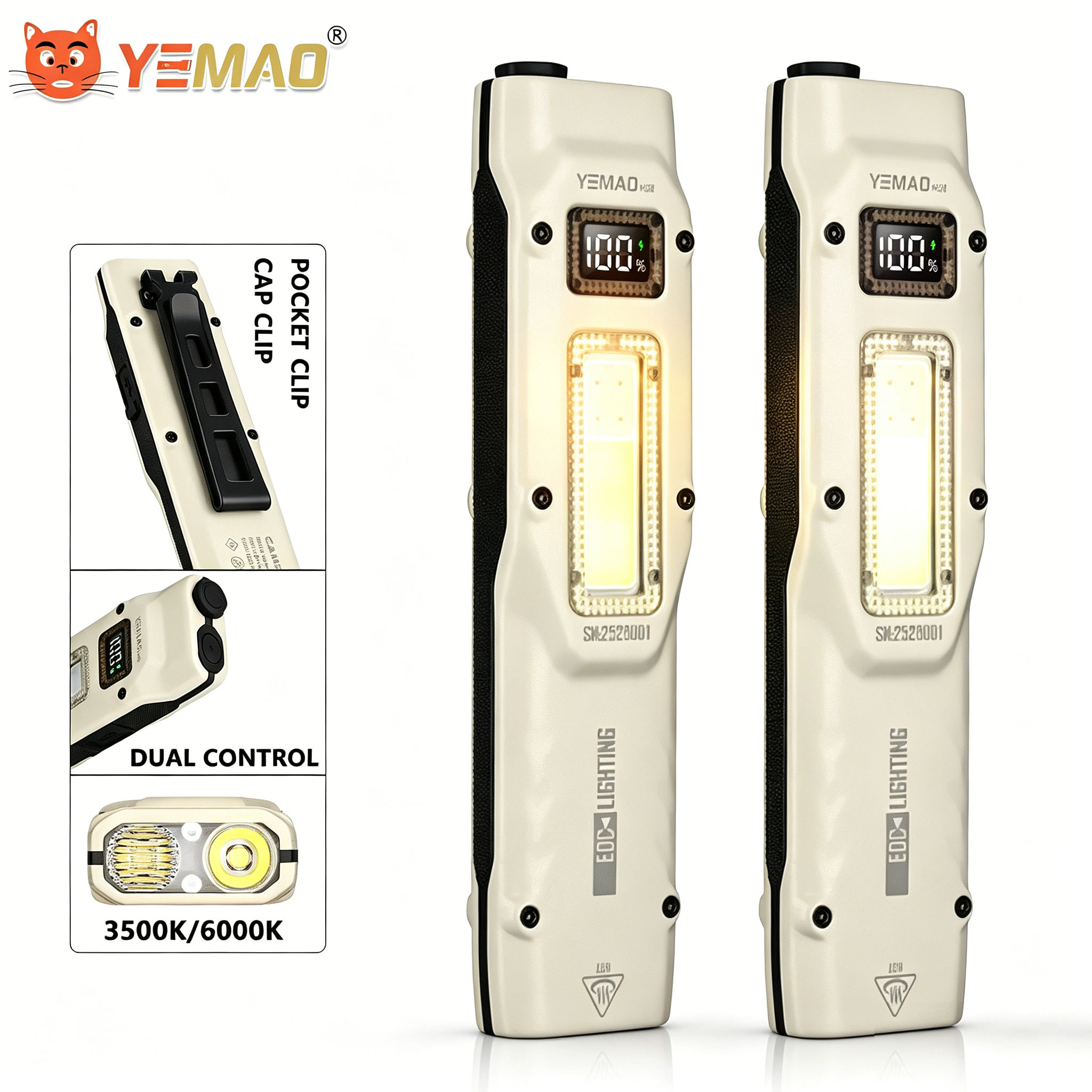 Outdoor Camping Decor - Draagbare 880LM YEMAO M28 Ultradunne Tactische