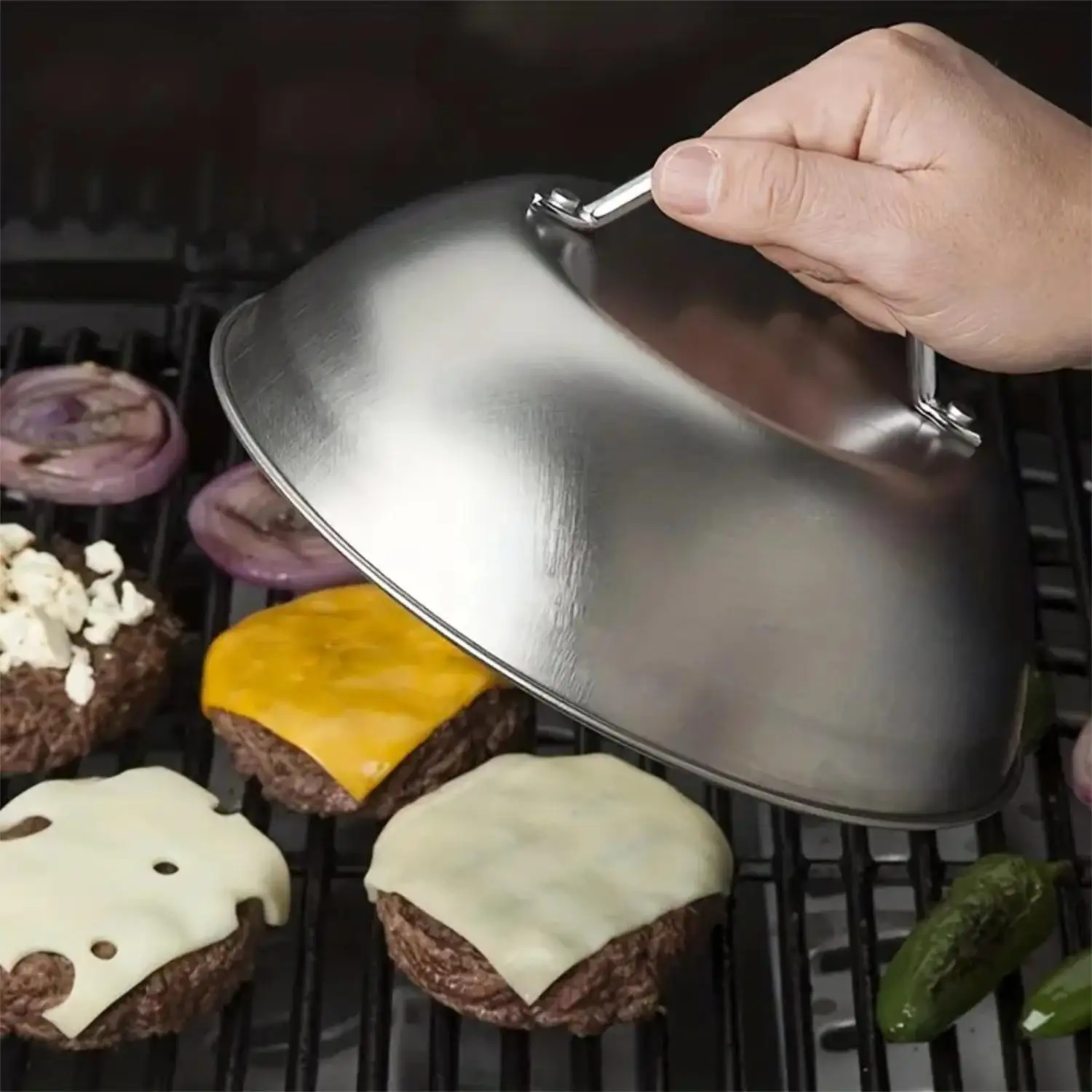 Outdoor Camping Oven - 9 inch roestvrijstalen ovenwisserhoes, perfect barbecue-accessoire