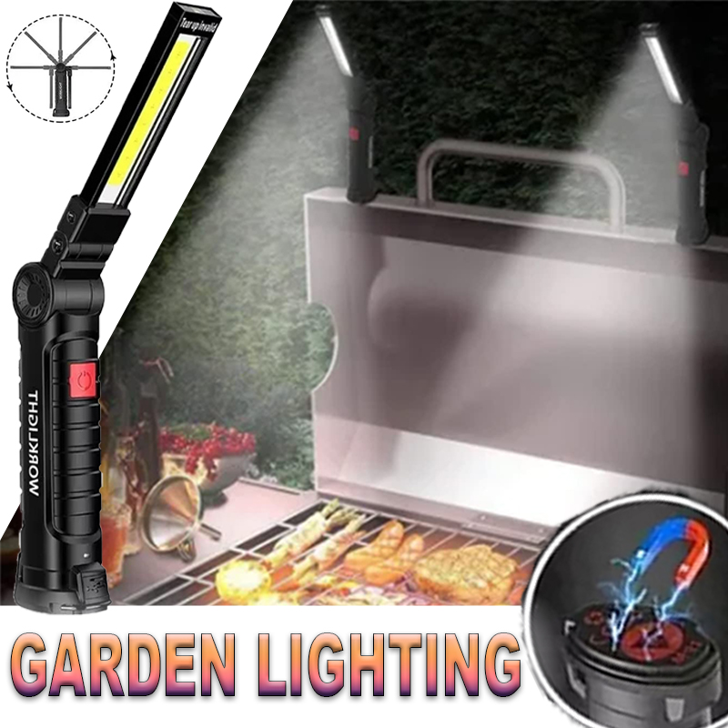 Outdoor Camping Decor - Draagbare LED-zaklamp met magnetische haak Outdoor