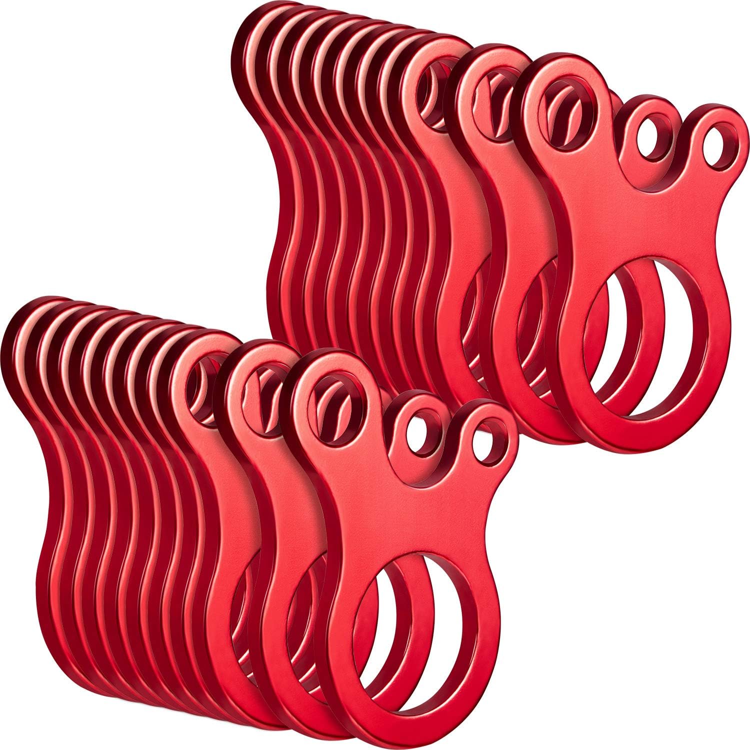 Outdoor Camping Guy - 20 Stuks Aluminium Tent Scheerlijn Spanners