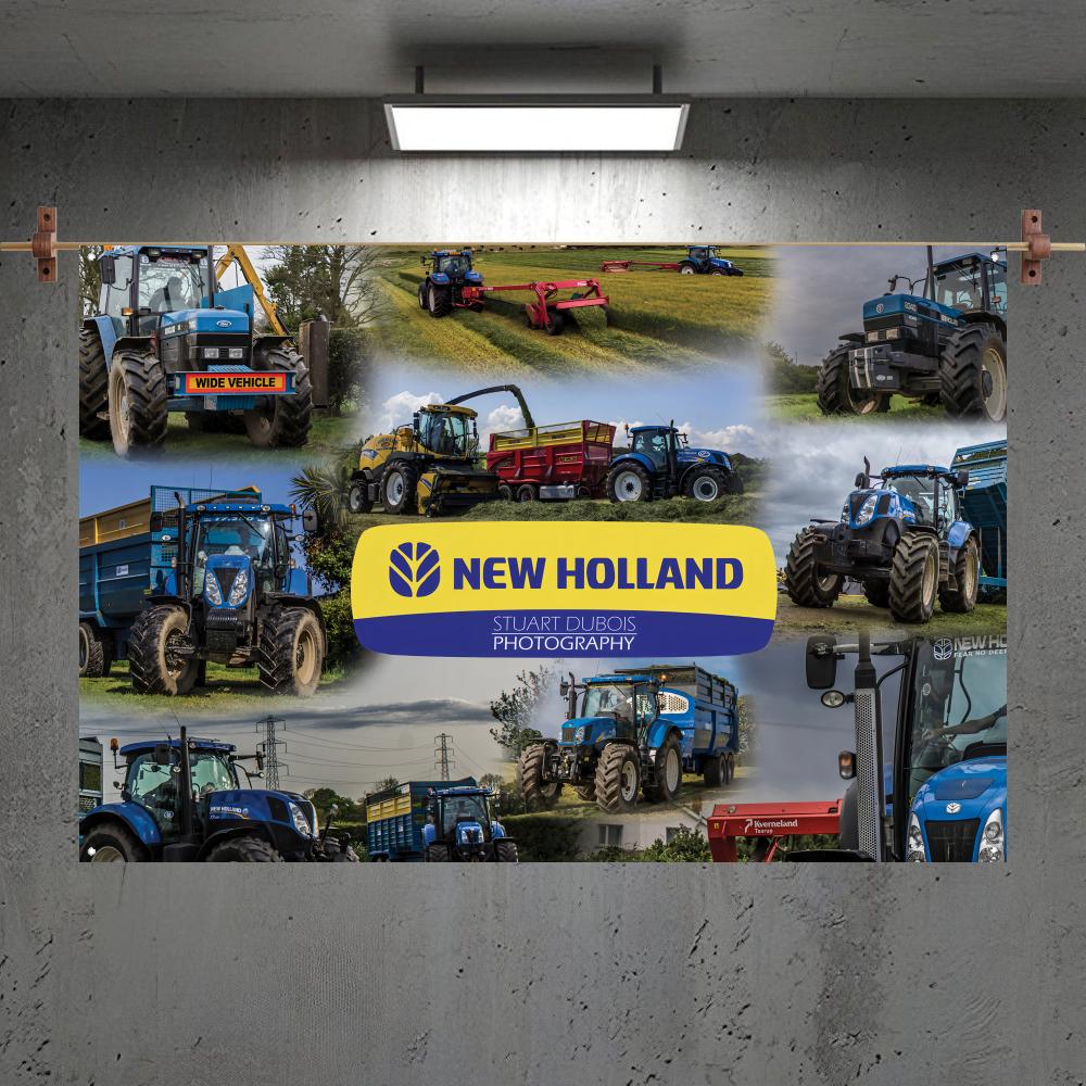 Outdoor Camping Holland - Nieuwe H-HollandS logo vlaggen op maat