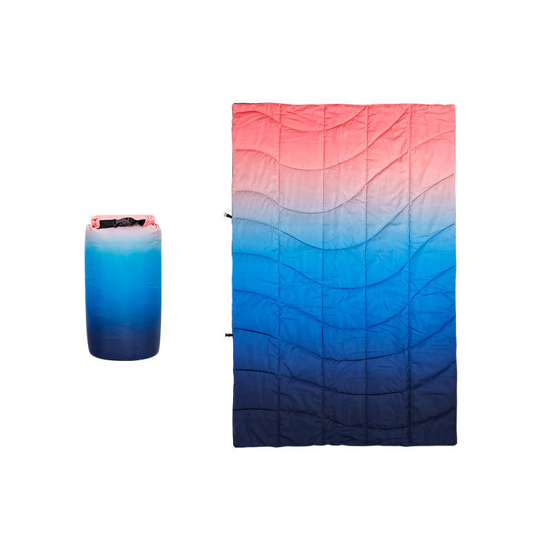 Outdoor Camping Quilt - Draagbare multifunctionele wintercampingdeken Opvouwbare vochtbestendige matras