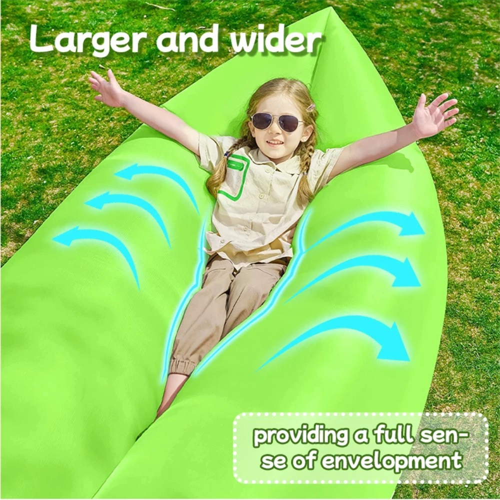 Outdoor Camping Couch - Draagbare luchtbank, waterdicht, snel opblaasbaar ligbed
