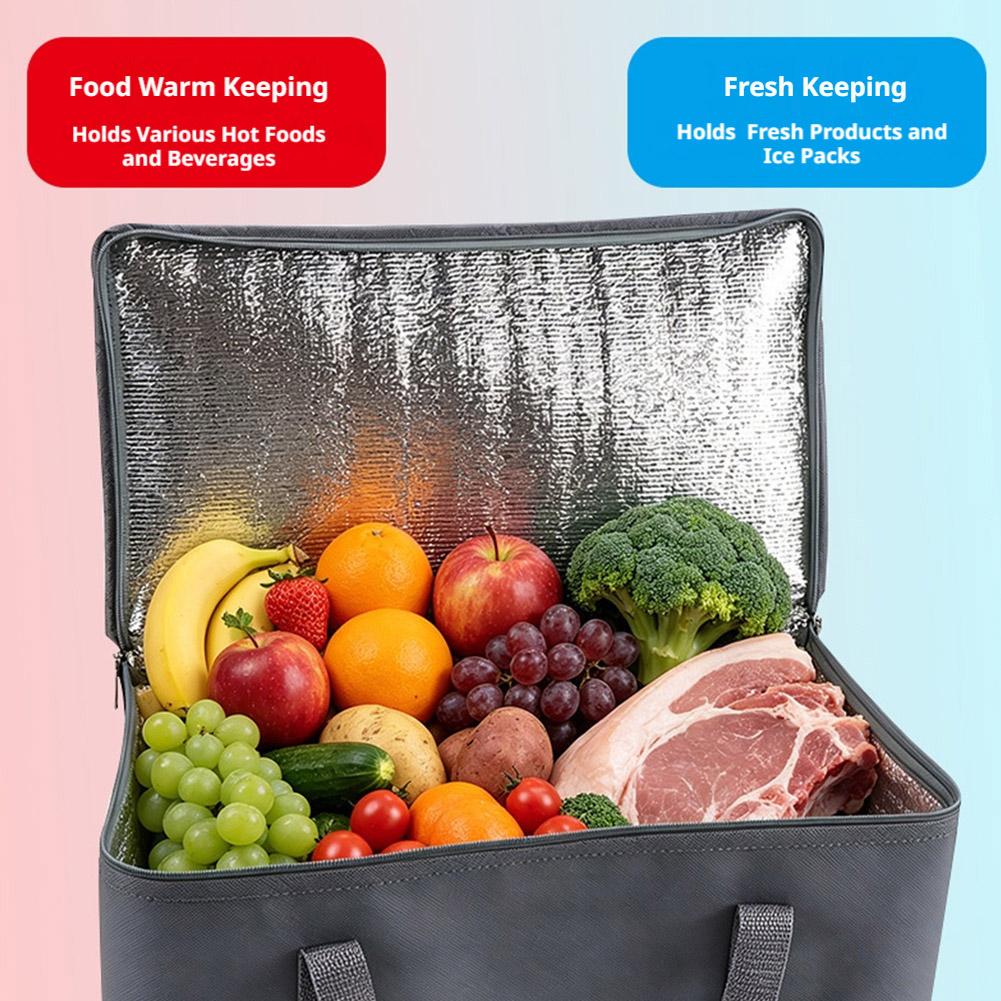 Outdoor Camping Food - Picknick thermisch geïsoleerde tas voor voedsel,