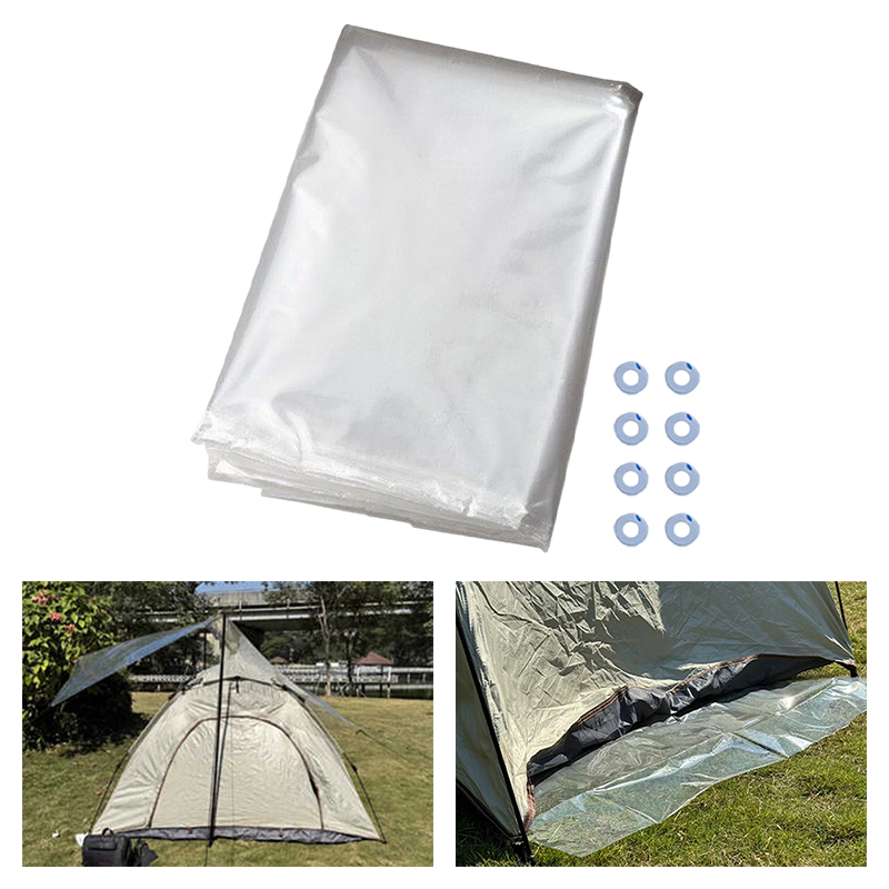 Outdoor Camping Mat Waterproof - Comincia 60-100G Ultralight Groundsheet Waterdichte Tentvoetmat