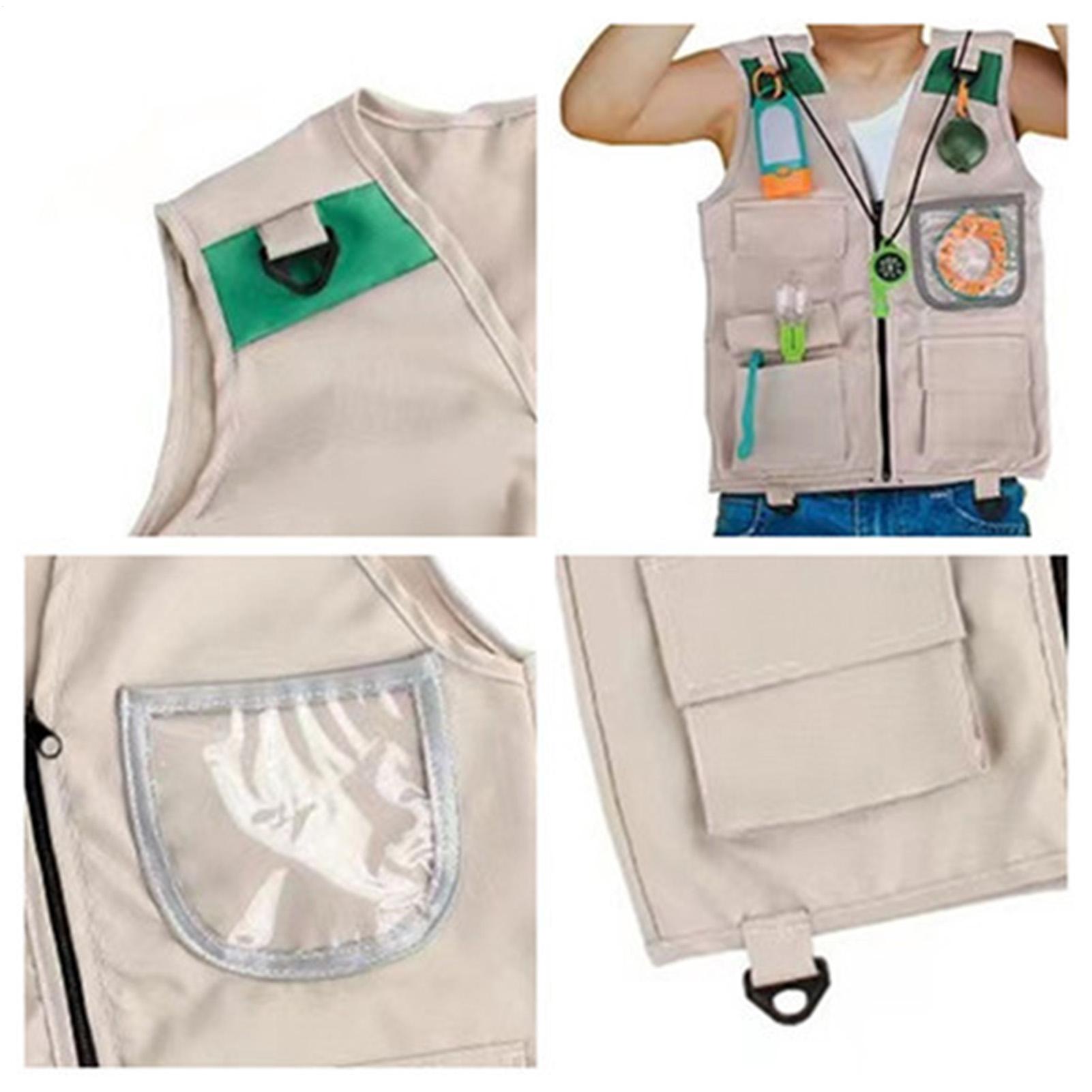 Outdoor Camping Activities For Kids - Vissersvest voor kinderen Mouwloos kostuumjack Outdoorvest