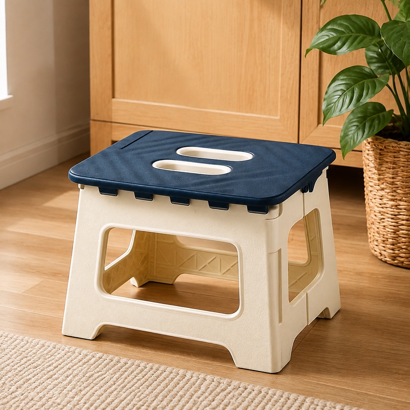 Outdoor Activities In Camping - Draagbare opvouwbare campingkruk met handvat, lichtgewicht
