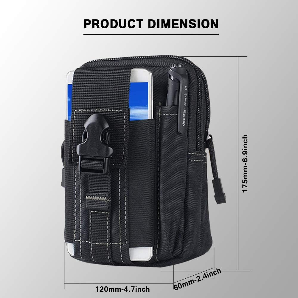 Tactische Molle Belt Pouch Mil - Outdoor Camping Hiking recensie en prijs