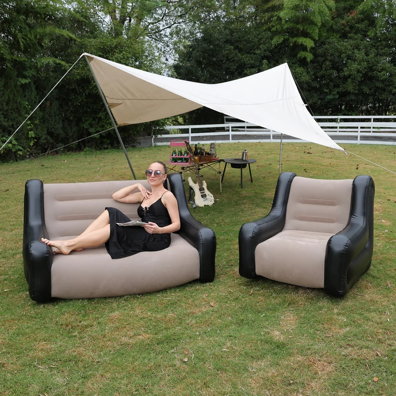 Luchtmatras Opblaasbare bank D - Outdoor Camping Couch recensie en prijs