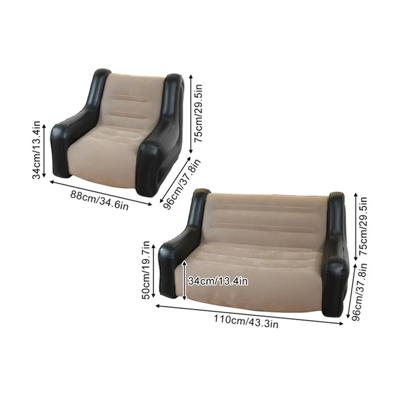 Luchtmatras Opblaasbare bank D - Outdoor Camping Couch recensie en prijs
