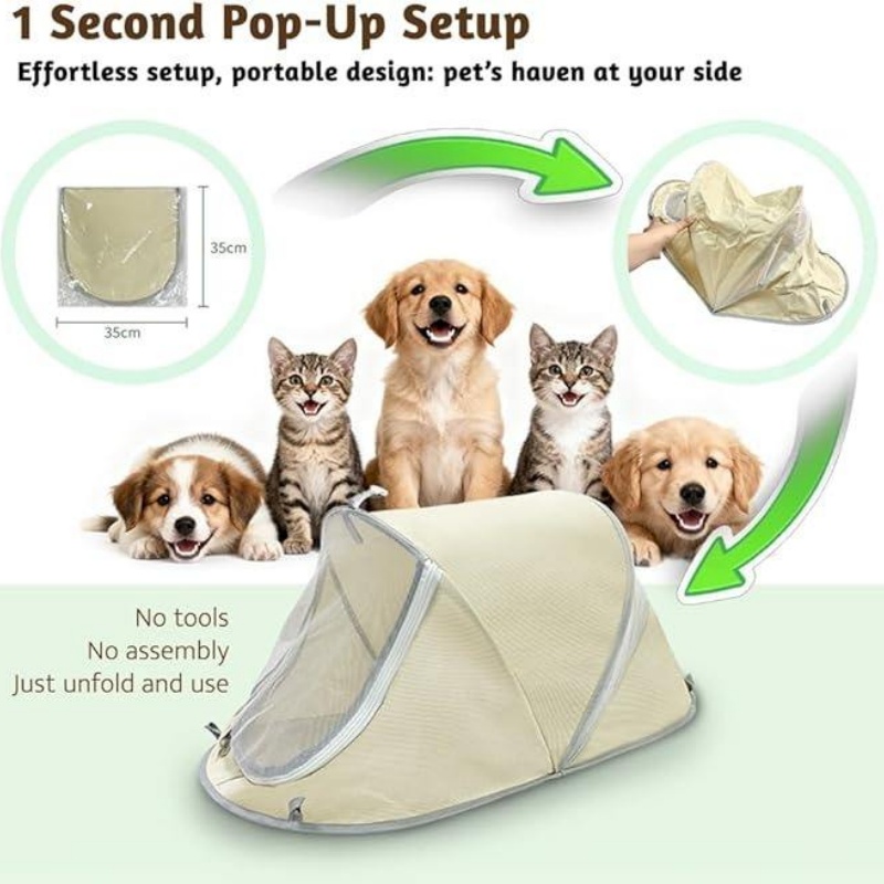 Draagbare opvouwbare hondenten - Outdoor Camping Dog Fence recensie en prijs