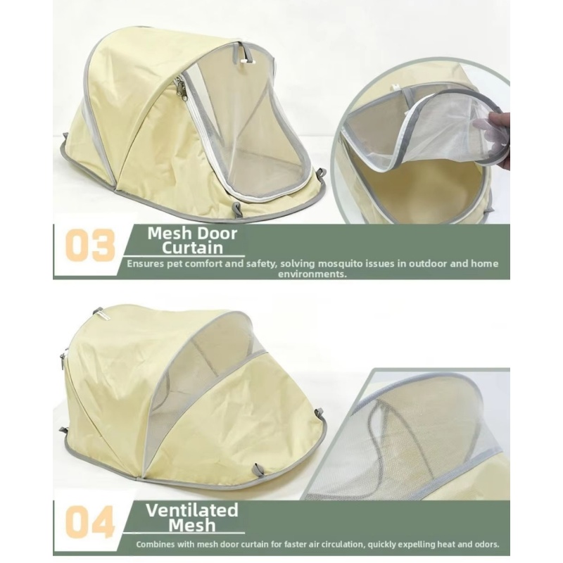 Draagbare opvouwbare hondenten - Outdoor Camping Dog Fence recensie en prijs