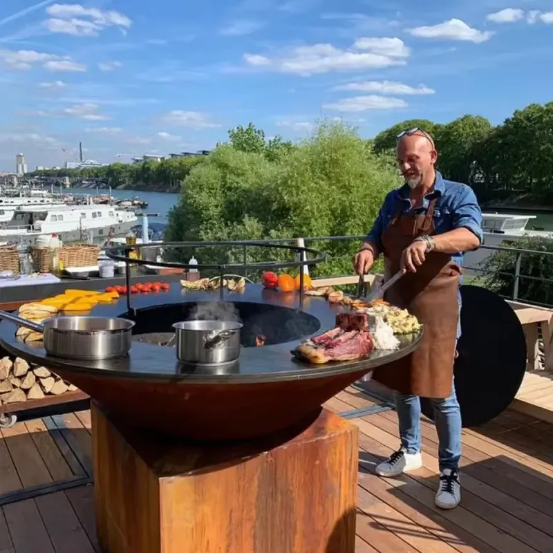 80cm Cortenstaal vuurplaats BB - Outdoor Camping Oven recensie en prijs