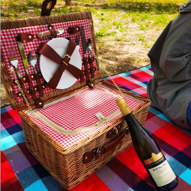 Picknickmand voor gezinnen, op - Outdoor Camping Food recensie en prijs