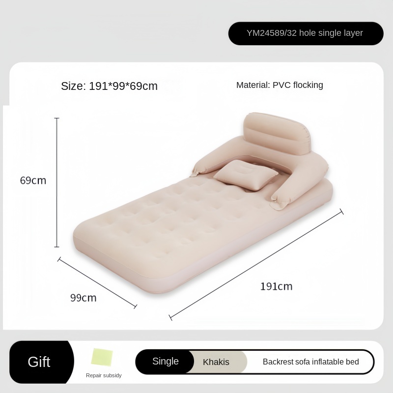 Opblaasbaar tweepersoons campi - Outdoor Camping Quilt recensie en prijs