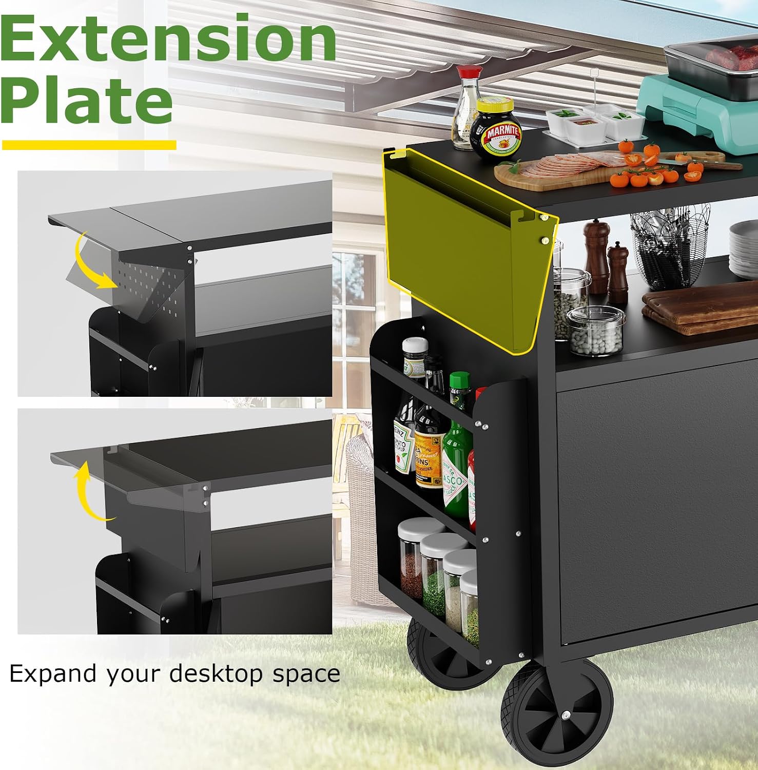 Buitenkeuken op wielen met opb - Outdoor Camping Food recensie en prijs