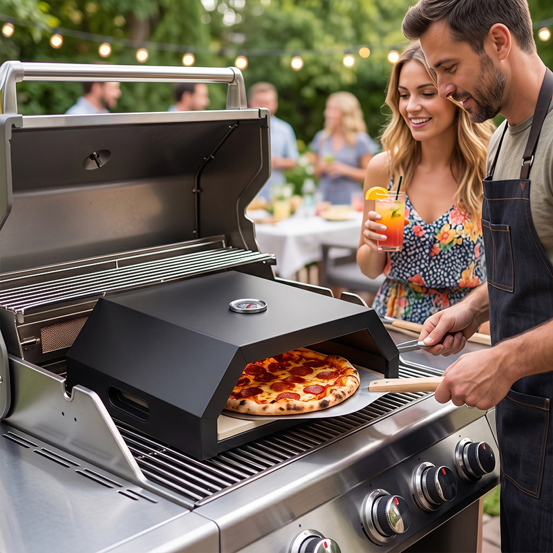 12 inch draagbare gaspizzaoven - Outdoor Camping Oven recensie en prijs
