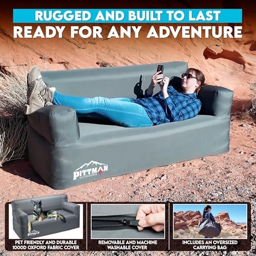 Pittman - Opblaasbare bank met - Outdoor Camping Couch recensie en prijs