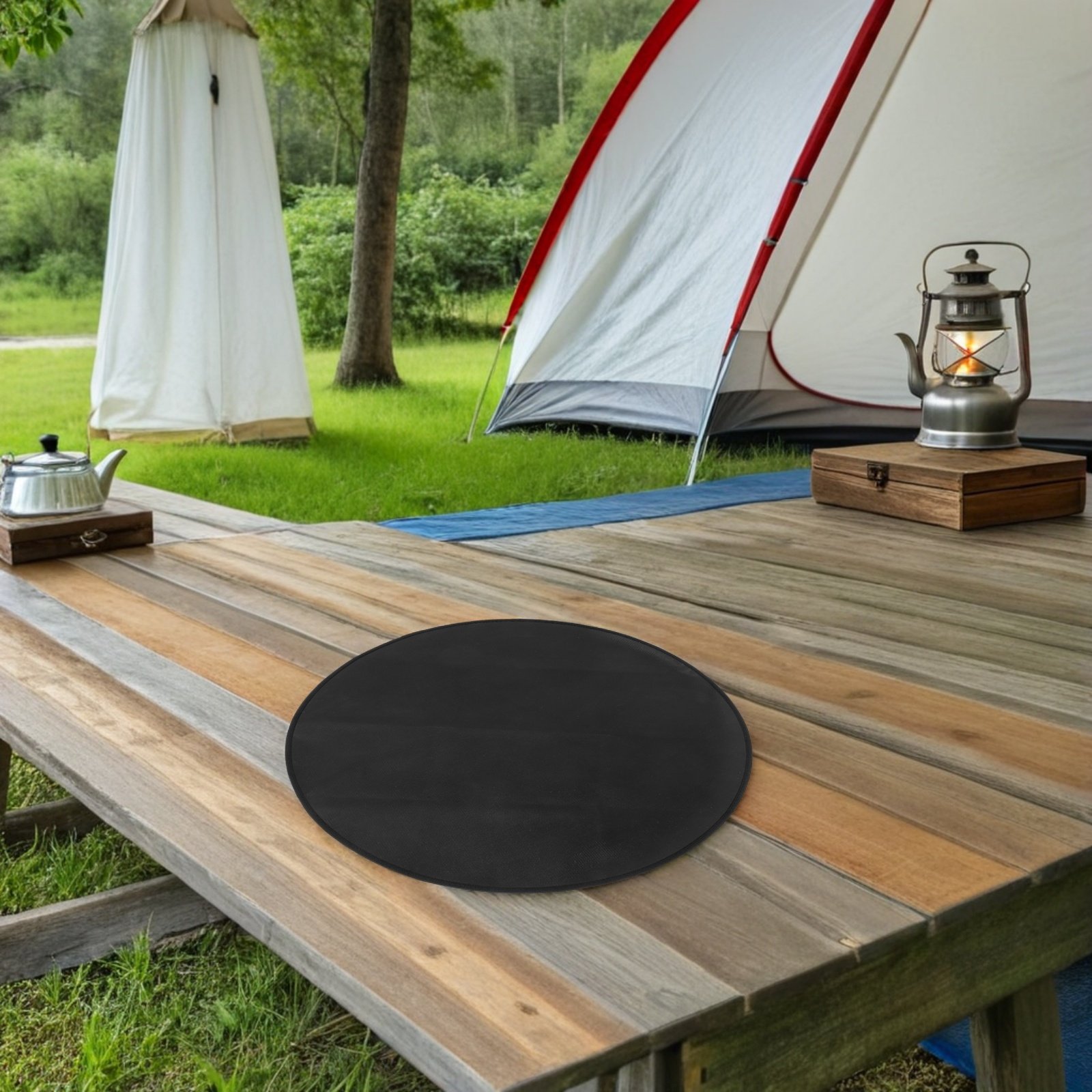 Ronde hittebestendige brandwer - Outdoor Camping Mat Waterproof recensie en prijs