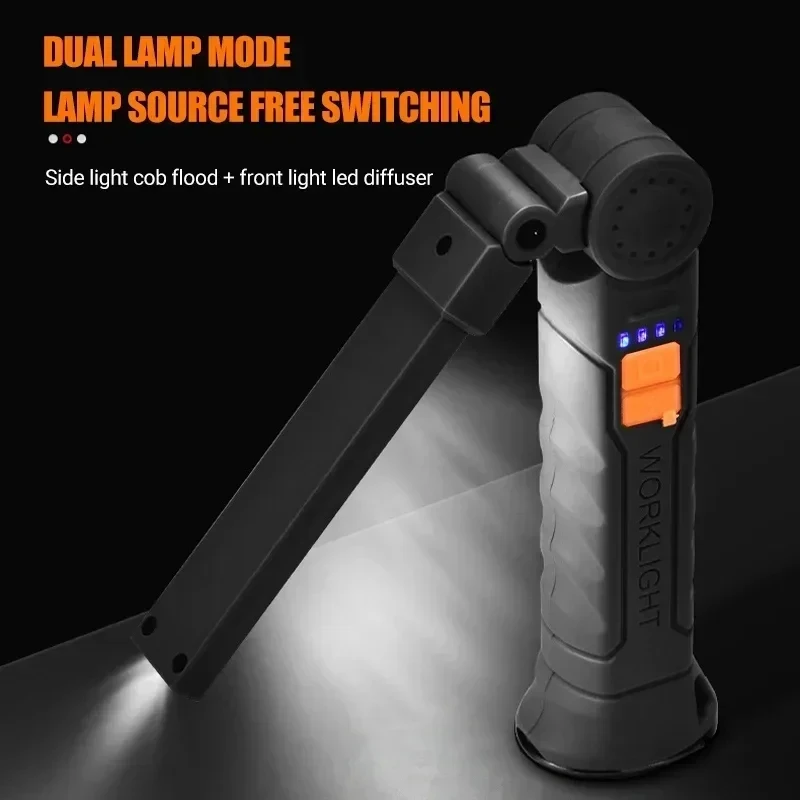 Draagbare COB LED-zaklamp USB  - Outdoor Camping Decor recensie en prijs
