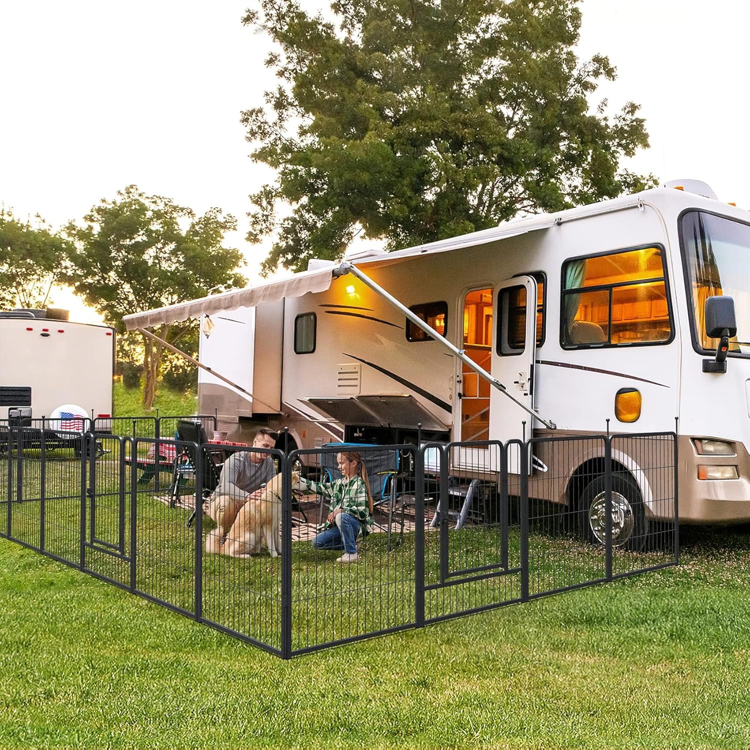 16 panelen, 32 inch hoog, hond - Outdoor Camping Dog Fence recensie en prijs
