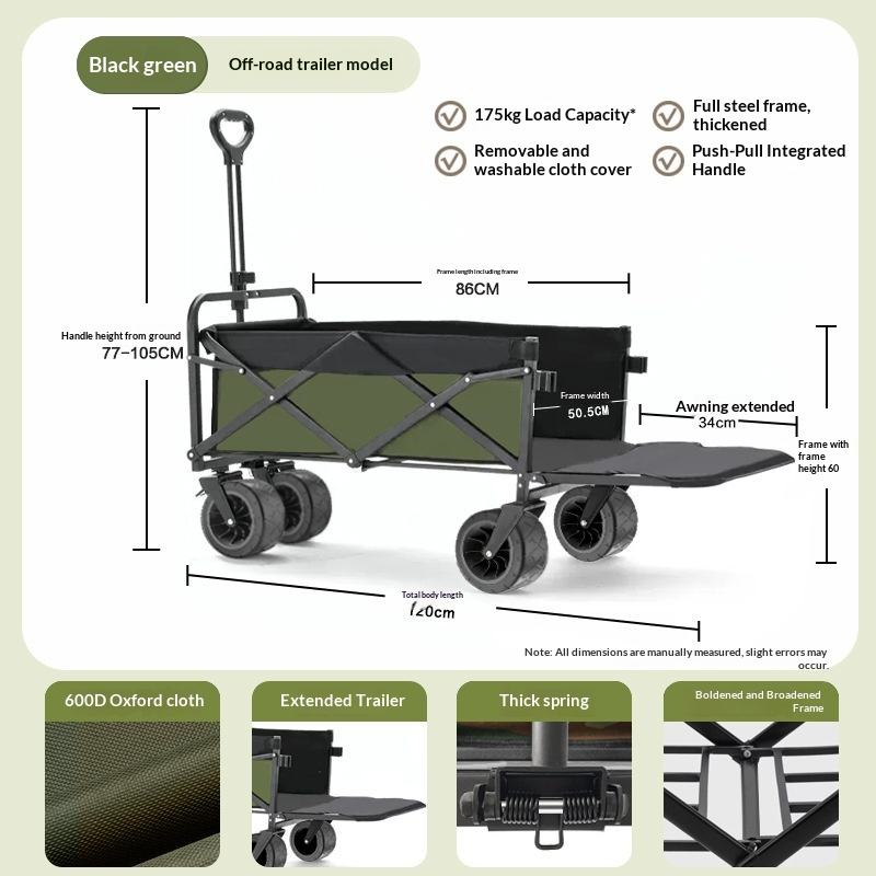 Fabrieksuitverkoop Vierwiel Pl - Outdoor Camping Wagon recensie en prijs
