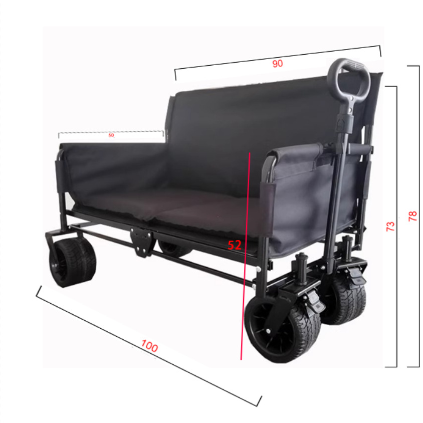 JXFT Multifunctionele Vierwiel - Outdoor Camping Wagon recensie en prijs