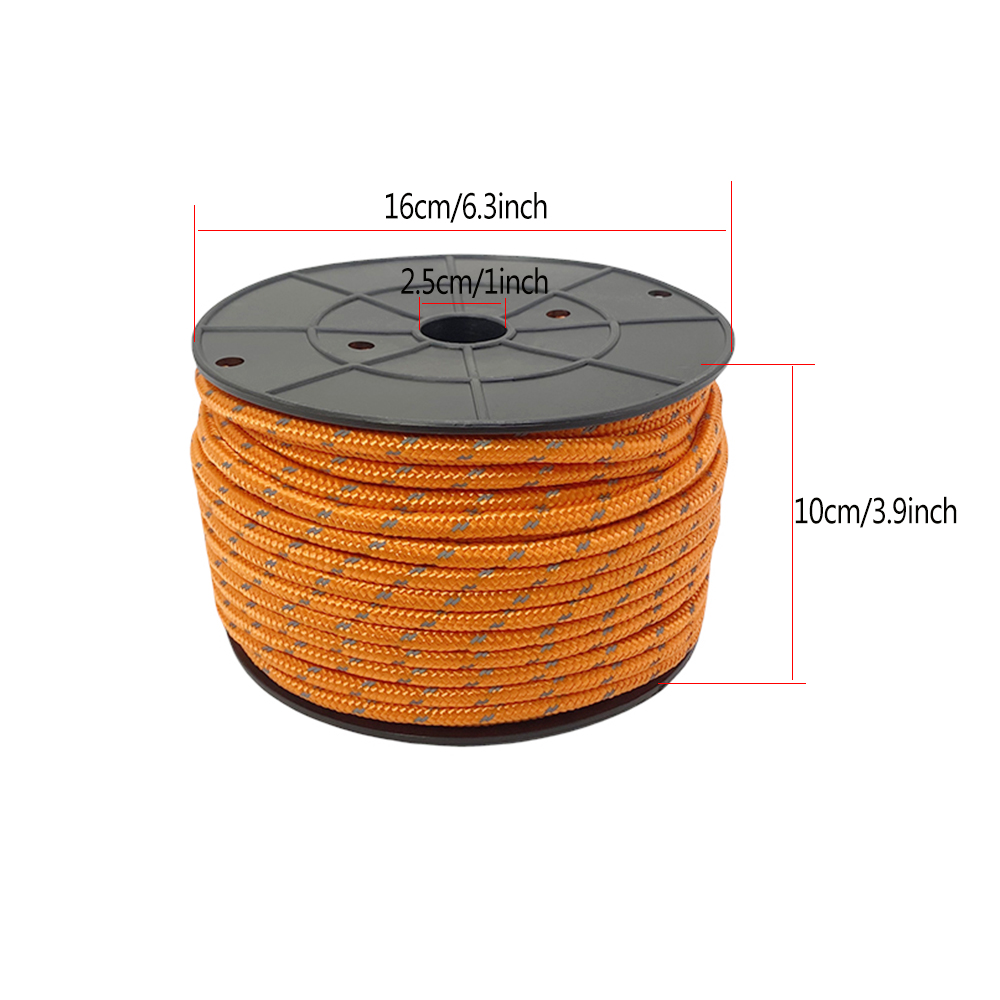 6mm 50M Nylon Reflecterende Te - Outdoor Camping Guy recensie en prijs