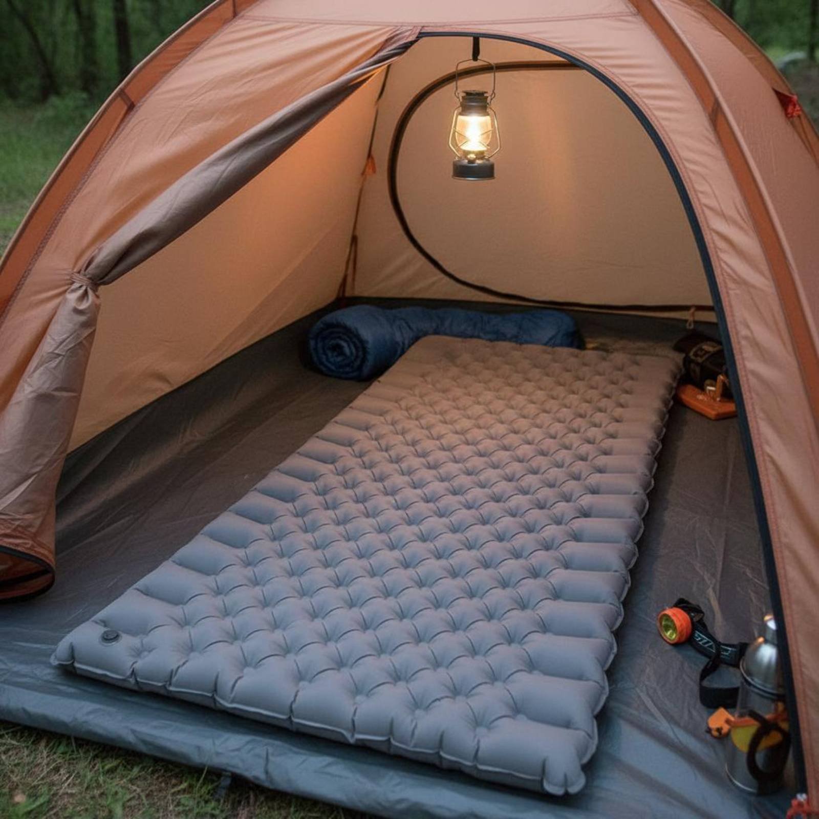 Opblaasbare campingmat Nylon T - Outdoor Camping Mat Waterproof recensie en prijs