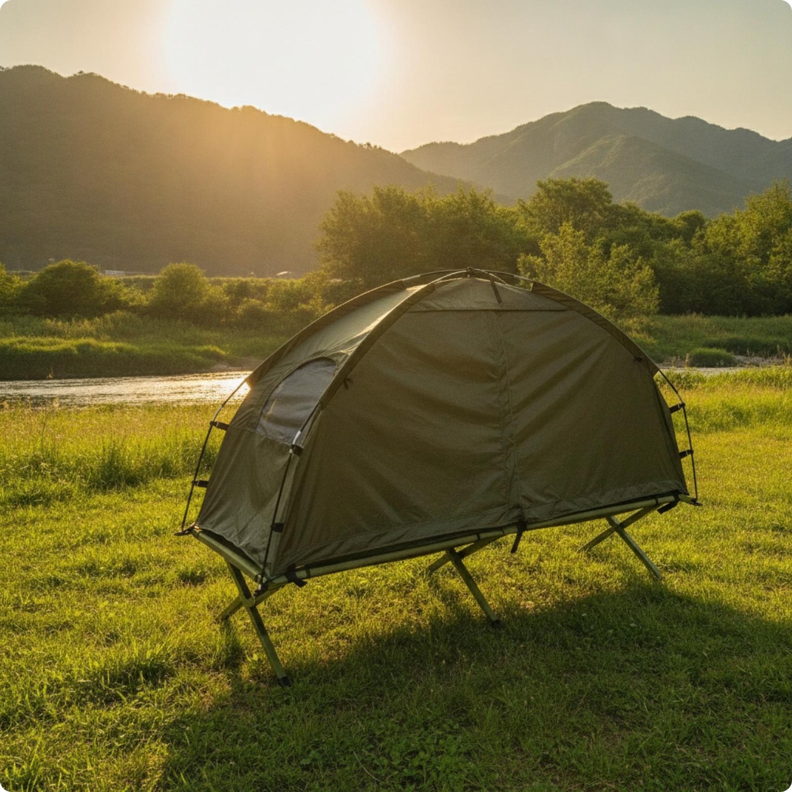 Compacte outdoor-kampeertent m - Outdoor Camping Guy recensie en prijs