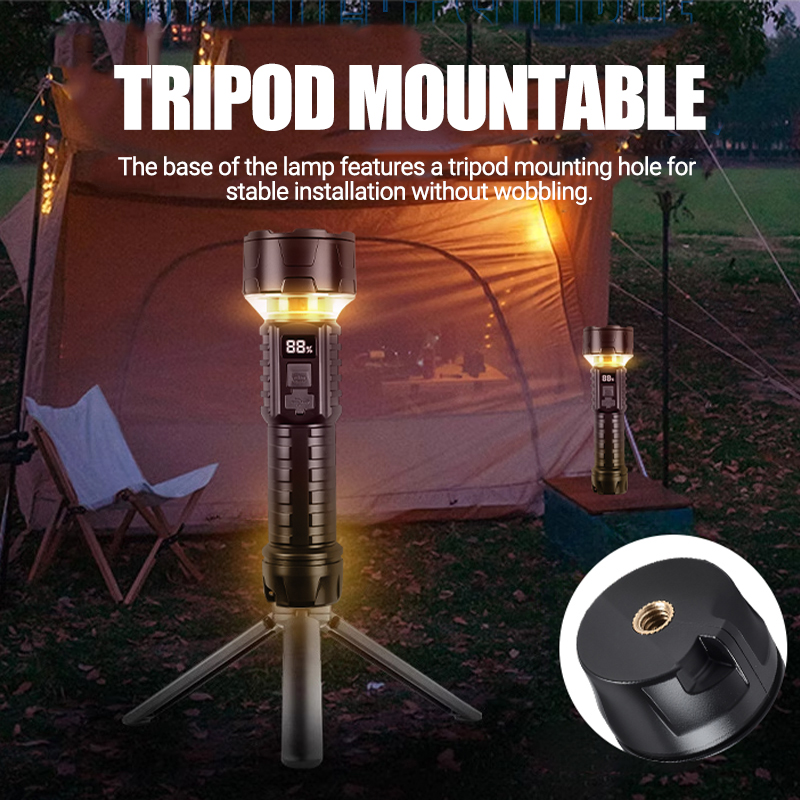 COB LED-zaklamp Oplaadbare lan - Outdoor Camping Hiking recensie en prijs
