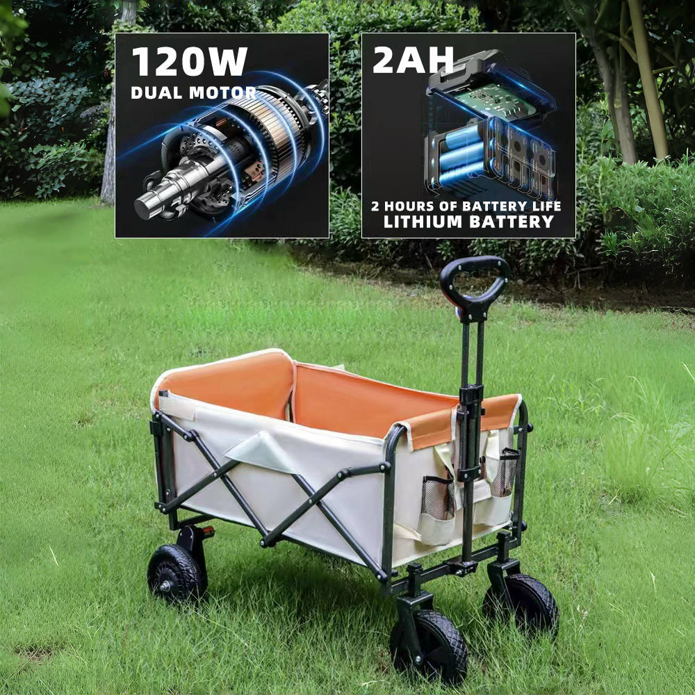 Elektrische Campingwagen Karre - Outdoor Camping Wagon recensie en prijs
