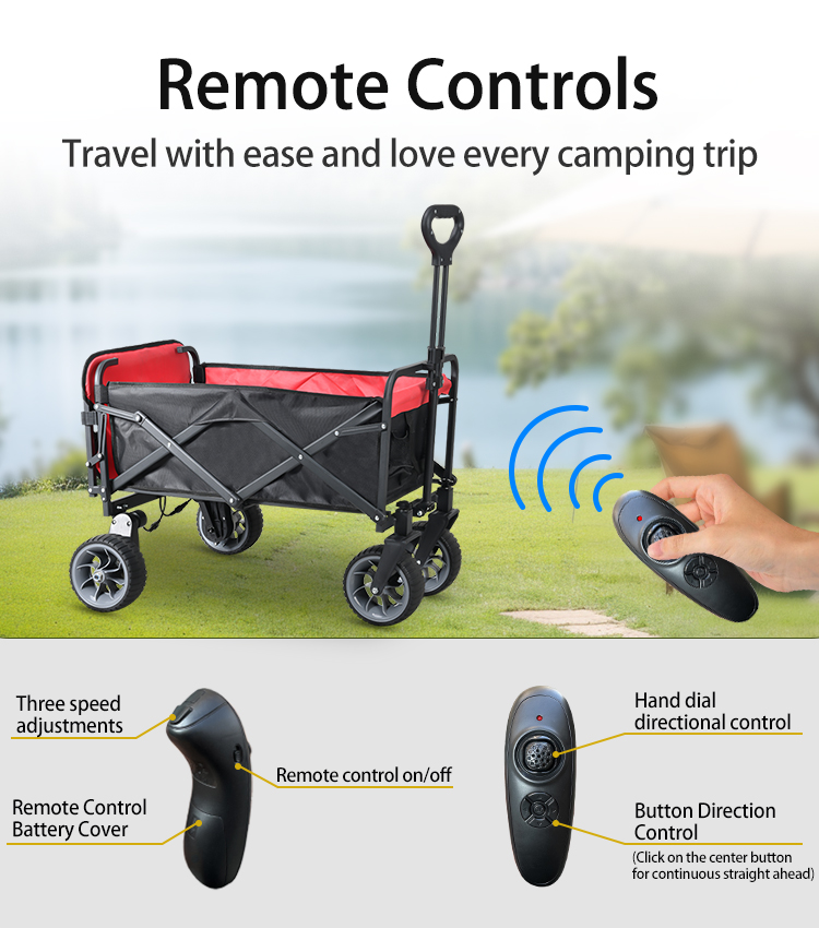 Elektrische Campingwagen Karre - Outdoor Camping Wagon recensie en prijs