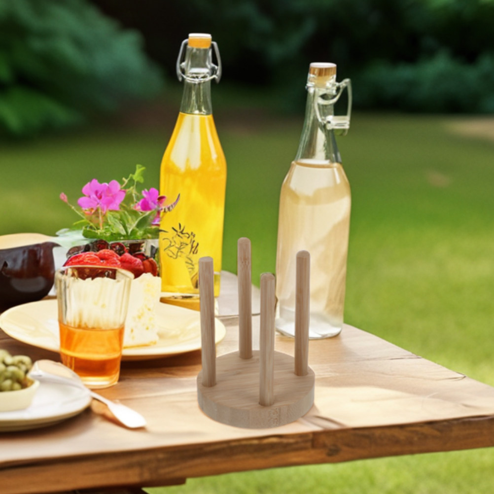 Compacte houten bekerhouder vo - Outdoor Activities In Camping recensie en prijs