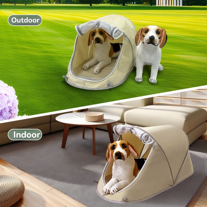 Nieuwe draagbare opklapbare ho - Outdoor Camping Dog Fence recensie en prijs