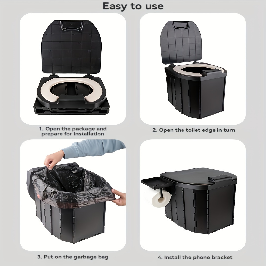 Draagbaar opvouwbaar toilet me - Outdoor Camping Quilt recensie en prijs