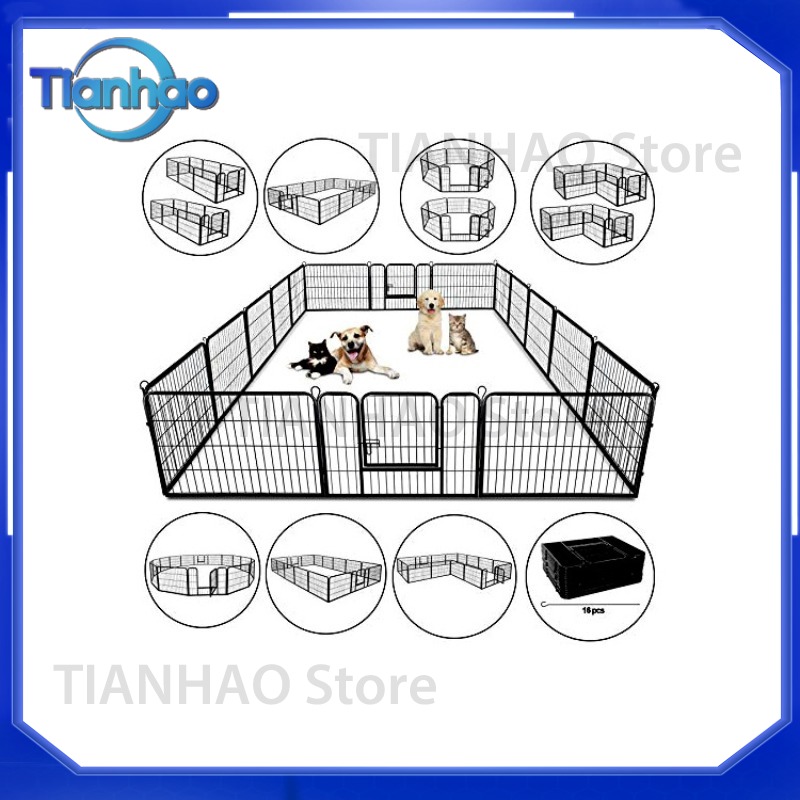 Hondenren voor binnen en buite - Outdoor Camping Dog Fence recensie en prijs