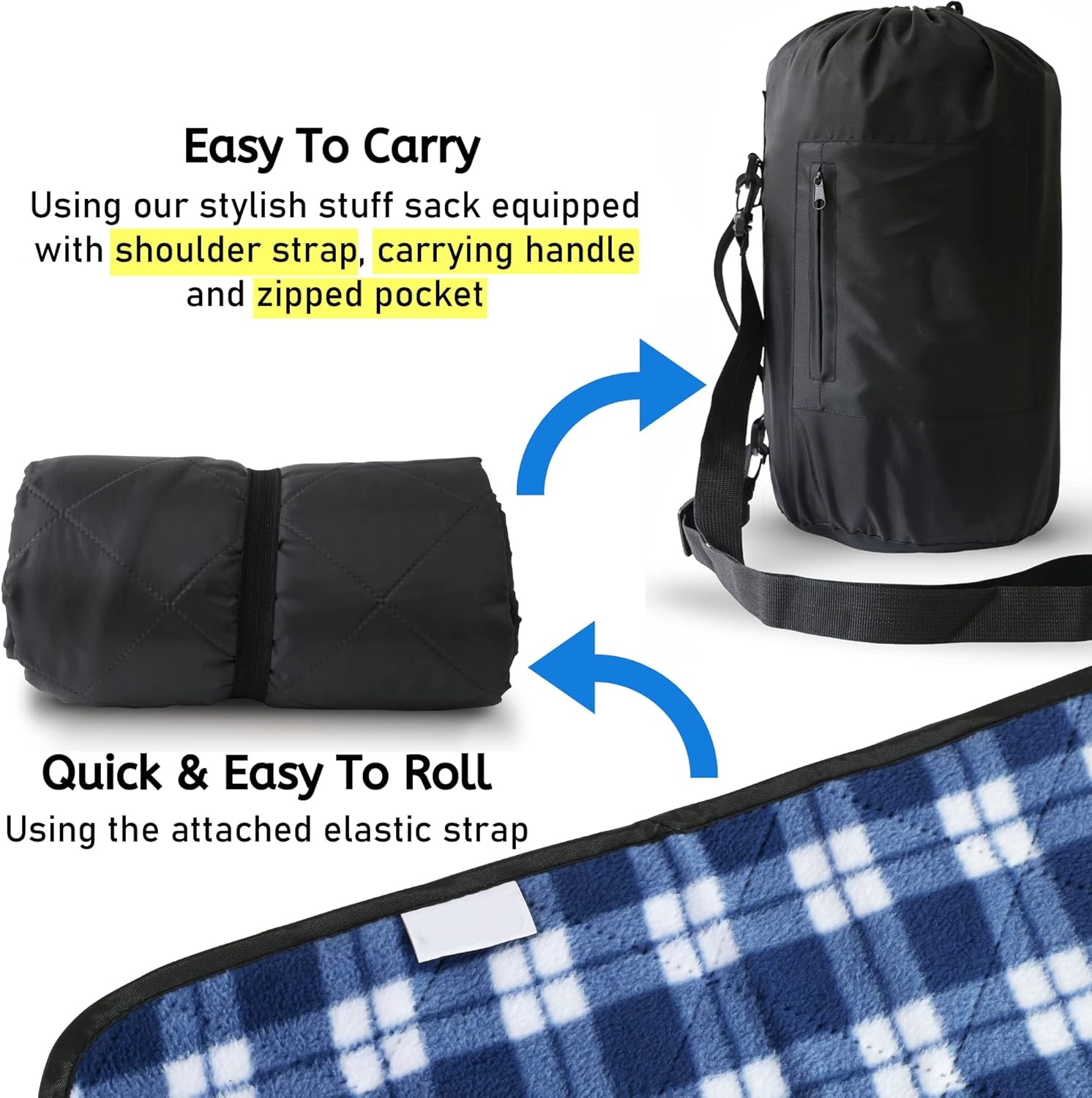 Grote waterdichte buiten deken - Outdoor Camping Quilt recensie en prijs