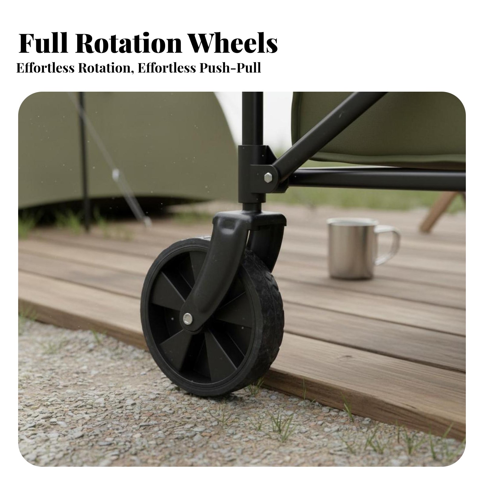 Campingwagenwiel Multi-terrein - Outdoor Camping Wagon recensie en prijs