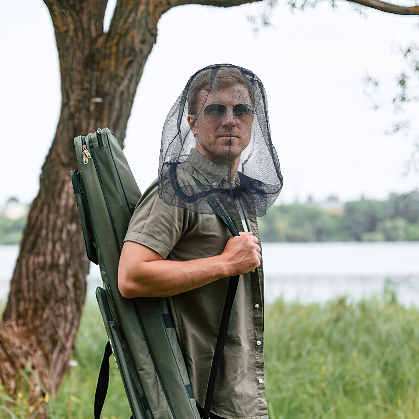 2 Stuks Outdoor Hoofd Net Mugg - Outdoor Camping Mosquito Net recensie en prijs