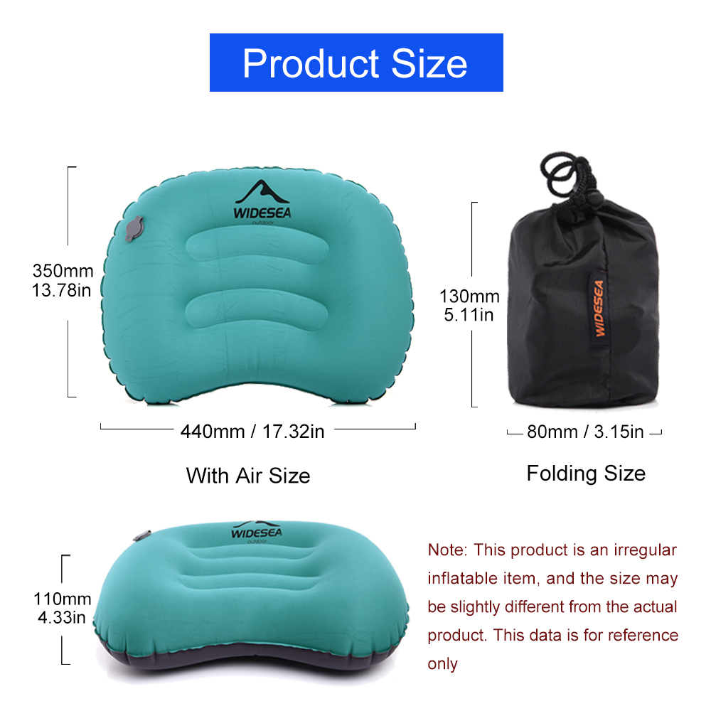 Widesea Draagbare Opblaasbaar  - Outdoor Camping Quilt recensie en prijs