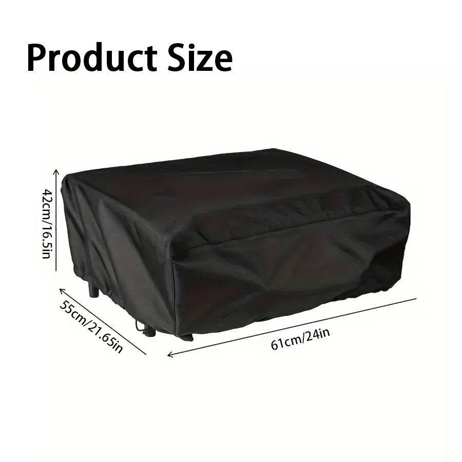1 stuk zwarte ovenbeschermhoes - Outdoor Camping Oven recensie en prijs
