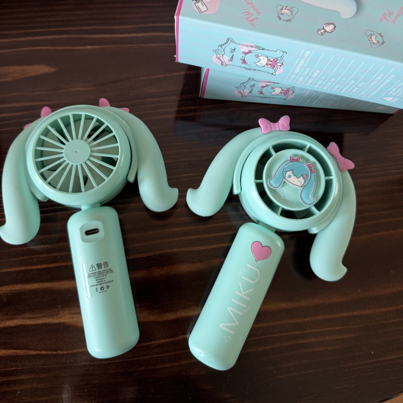 Hatsune Miku Mini Handheld Fan - Outdoor Camping Movies recensie en prijs