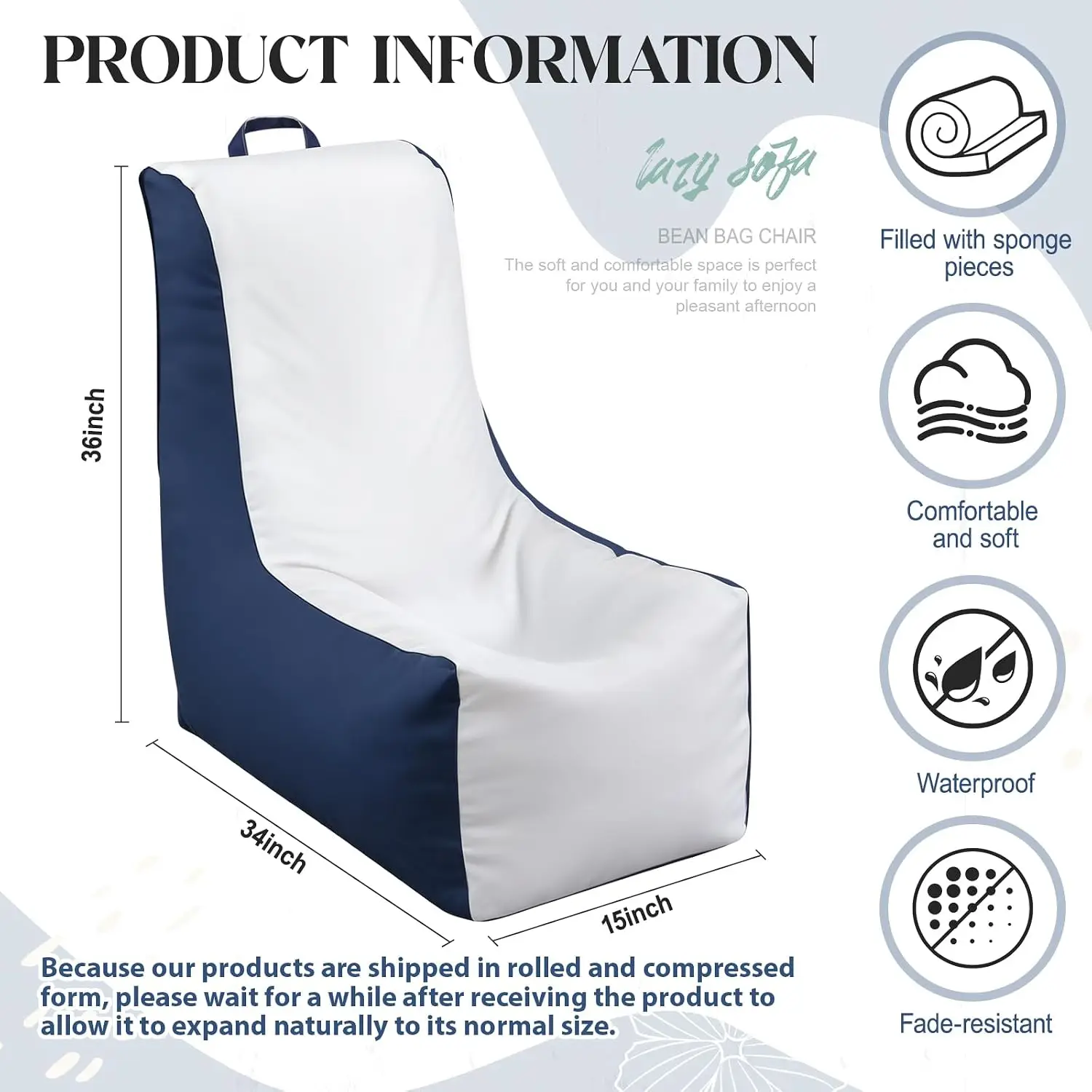 1 Stuks Waterdichte Buiten Bea - Outdoor Camping Couch recensie en prijs