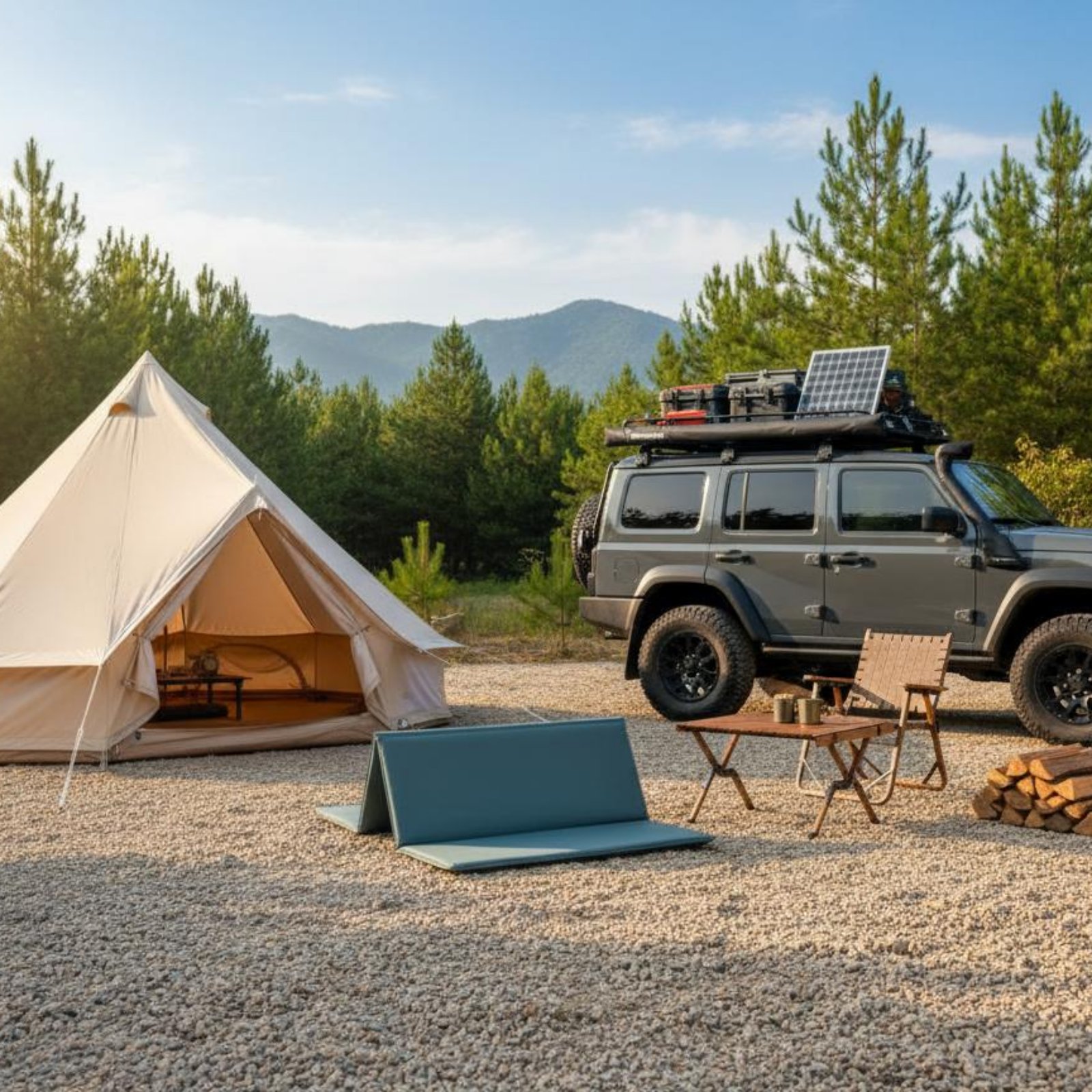 Campingdrager bodemmatras gevo - Outdoor Camping Wagon recensie en prijs