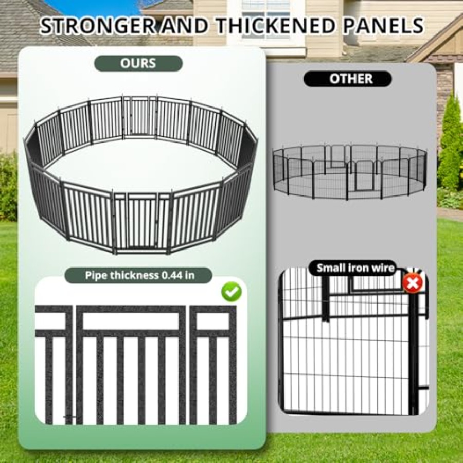 Hondenhek voor buiten, hondenr - Outdoor Camping Dog Fence recensie en prijs