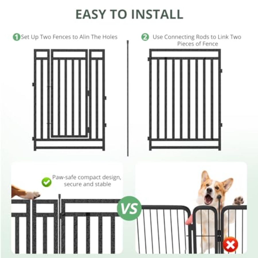 Hondenhek voor buiten, hondenr - Outdoor Camping Dog Fence recensie en prijs